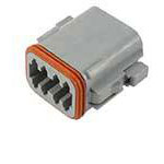 TE Connectivity DT06-08SA DT Bullet Connector Socket 8 Pins Straight