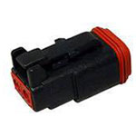 TE Connectivity DT06-2S-P012 DT Connector 2 Pins Socket Housing Included