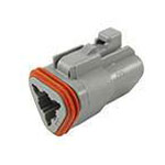 TE Connectivity DT06-3S-C015 DT Socket 3-Pin Straight With Housing