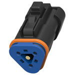 TE Connectivity DT06-3S-PP01 DT Socket Housing Cable 3 Pins 1 pc