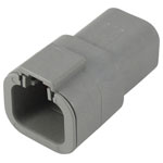 TE Connectivity DTP04-4P-C015 DTP Pin Housing Cable 4 Pins 1 pc