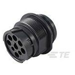 TE Connectivity HD10-9-1939PE-B022 HD10 REC 9P Black Panel Mount J1939