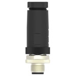 TE Connectivity T4111002021-000 M12 Plug Connector 2-Pin Straight