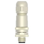 TE Connectivity T4111011051-000 M12 Plug Straight 5-Pin Connector