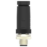 TE Connectivity T4111402041-000 Sensor/actuator M12 Plug 4 Pins