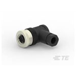 TE T4112401051-000 Connector M12 Female RA B Code 5P PG7 Gold