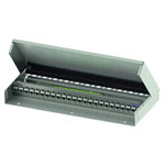 Telegärtner 100021514 Network patch panel 24 ports Pure white
