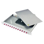 Telegärtner 100022140 FO patch panel 6 ports LC 1U 19 eco