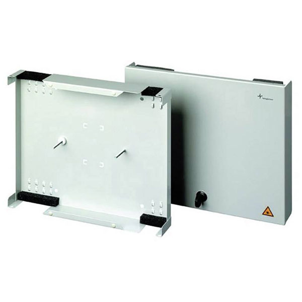 Telegärtner 100022178 FO wall-mount splitter Grey-white RAL 7035