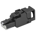 Telegärtner 100023051 RJ45 plug field attachable compact cat 6A 1pc