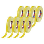 tesa 04651-00519-00 tesaband 4651 Cloth Tape yellow 50m x 19mm 8pcs