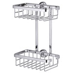 tesa 40211-00000-00 ALUXX shower rack Adhesive chrome undrilled install