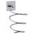 tesa 40242-00000-00 EKKRO hair dryer holder Adhesive chrome glossy