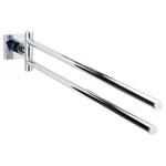 tesa 40249-00000-00 HUKK towel rail swivelling Adhesive metal no drilling