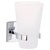 tesa 40270-00000-00 KLAAM toothbrush holder Adhesive chrome/white