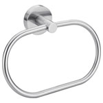 tesa 40308-00000-00 MOON towel ring Adhesive metal drill-free installation