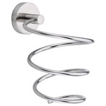 tesa 40311-00000-00 MOON hair dryer holder Adhesive silver detachable