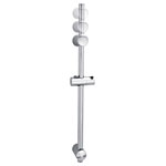 tesa 40341-00000-00 SPAA chrome shower rail Adhesive no-drill install.