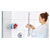 tesa 40341-00000-00 SPAA chrome shower rail Adhesive no-drill install.