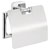 tesa 40429-00000-00 ELEGAANT toilet roll holder chrome no-drill install