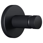 tesa 40563-00000-00 MOON black towel hook Adhesive metal non-drill install