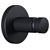 tesa 40563-00000-00 MOON black towel hook Adhesive metal non-drill install