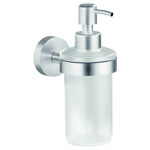 tesa 40633-00000-00 MOON soap dispenser 200 ml chrome satin glass