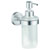 tesa 40633-00000-00 MOON soap dispenser 200 ml chrome satin glass