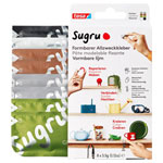 tesa 41285-00001-00 SUGRU Paste 8pcs black white green brown grey