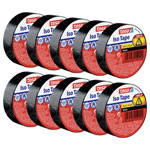 tesa 56192 Electrical Tape black 10m x 15mm 10pcs flame-resistant
