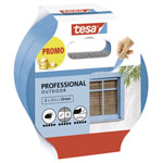 tesa 56214-00000-03 Professional Outdoor Masking Tape 50m x 25mm 2 pack