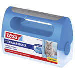 tesa 56511-00000-07 Lint Remover Blue Pet hair roller for large areas