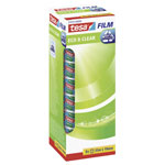 tesa 57074-00000-01 Eco & Clear Tape 33m x 19mm 8pcs recycled materials