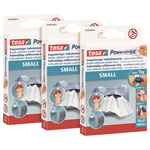 tesa 57550-00500-02 Powerstrips small Adhesive Strips white 42pcs