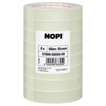 tesa 57889-00000-00 Adhesive film transparent 66m x 19mm 8pcs