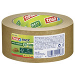 tesa 58291 STANDARD EcoLogo Packaging Tape 50m x 50mm brown 1 pc