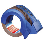 tesa 58642-00000-00 tesapack Tape Dispenser Blue/Brown Secure Sealing