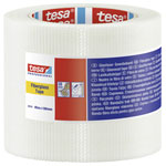 tesa 60101-00003-00 Cloth Tape 45m x 10cm white ideal for interior use