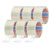 tesa 64014-500-00 tesapack Tape 66m x 50mm 6pcs transparent silent
