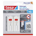 tesa 77774-00000-00 Adjustable Adhesive Nail white 2pcs strong hold reusable