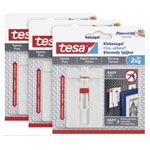 tesa 77777-00500-01 Adjustable Adhesive Nails 6pcs 2kg hold reusable