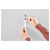tesa 77778-00000-00 Adhesive Nail screen white 2pcs reusable no drilling