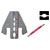 Toolcraft 1423366 PLE-0A1 Crimping Bits for PZ-500 0.5-10 mm² Terminals