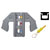 Toolcraft 1423368 PLE-0A3 Crimping Bits For Insulated Cable Lugs 0.1-1.5 mm²