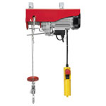 Toolcraft 1553741 Electric Hoist 400kg with Pulley 200kg Without Pulley