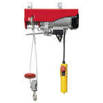 Toolcraft 1553742 Electric Block and Tackle Load 300kg/600kg with Pulley