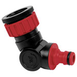 Toolcraft 1561113 Hose Elbow Connector 1" IT to 3/4" Fits Hose Wagons