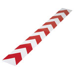 Toolcraft 1564156 Warning Stripe Red 1m x 11.5cm Reflective Safety Film