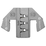 Toolcraft 1595623 PLE-0K3 Crimping Bits German K3 for PZ-500 Pliers