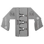 Toolcraft 1595624 Crimping Bits K4 for PZ-500 Pliers German Made